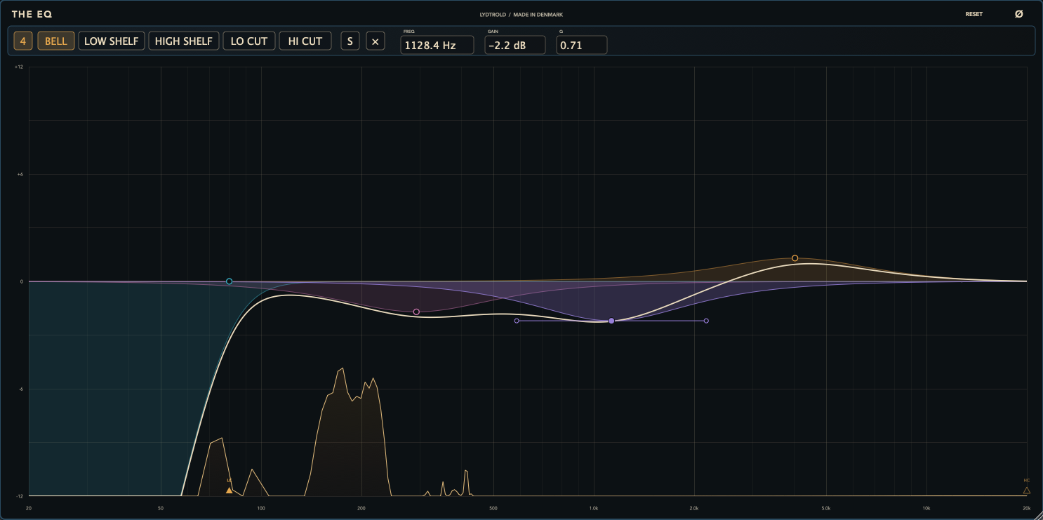 The EQ plugin interface